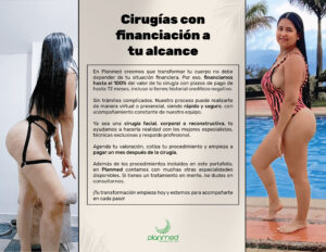 FINANCIACION CIRUGIA PLASTICA LIPOABDOMINOPLASTIA, ABDOMINOPLASTIA, LIPOTRANSFERENCIAFINANCIERA, COOPERATIVA, ENTIDAD AHORRO, CREDITO, APROBADO